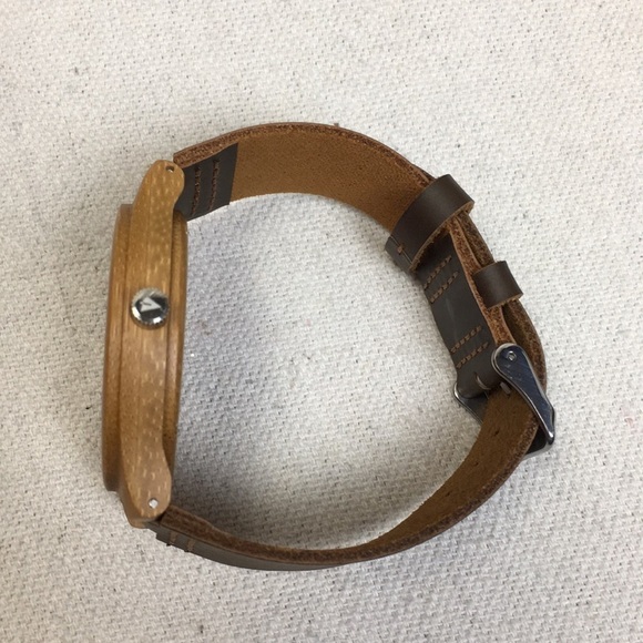 Tree hut Classic Nova bamboo leather watch - Picture 7 of 8